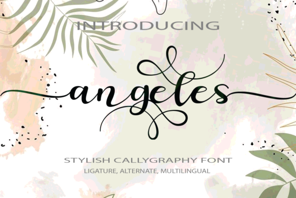 Angeles: The Premium Handwritten Typeface for Modern Campaigns