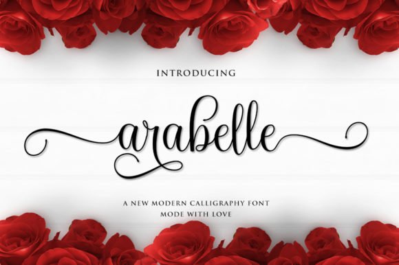 Arabelle: The Sweet Script Handwritten Typeface for Romantic Branding