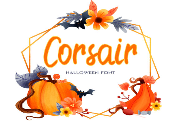 Corsair: The Handwritten Font for Spooky Small Business Branding