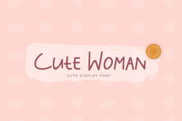 Cute Woman: The Perfect Handwritten Typeface for Modern Editorial Design