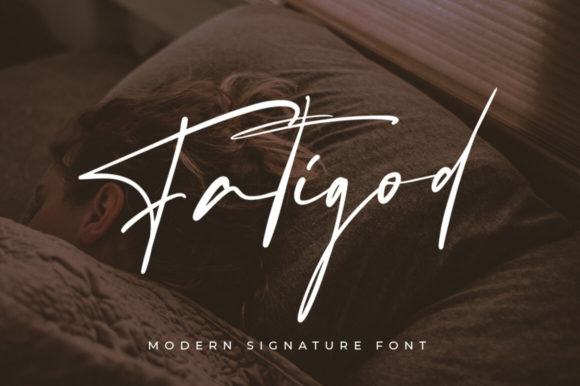 Fatigod: The Elegant Handwritten Typeface for Editorial Design