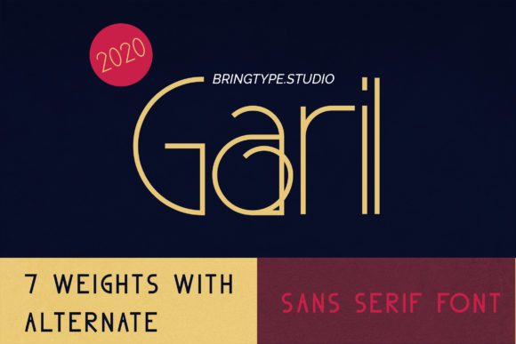 Garil: The Modern Sans Serif Font for Scroll-Stopping Visuals
