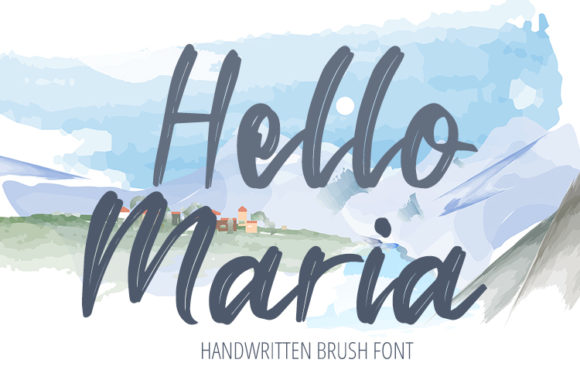 Hello Maria: The Perfect Handwritten Typeface for Your Brand
