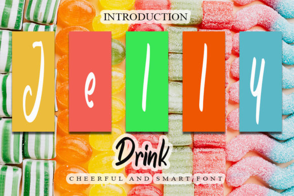 Jelly Drink: The Joyful Handwritten Font for Modern Editorial Design