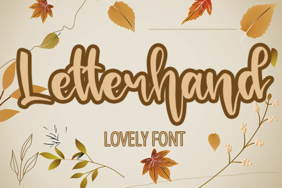 Letterhand: The Perfect Script Handwritten Font for Makers