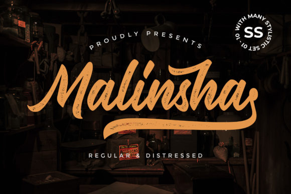 Malinsha: The Vintage Script Handwritten Font for Handmade Creators