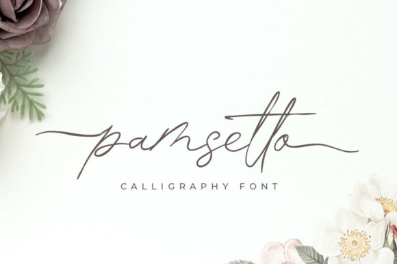 Pamsetto: The Romantic Handwritten Font for Editorial Design