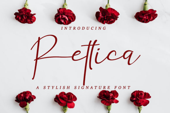 Rettica: The Stylish Signature Font for Scroll-Stopping Branding