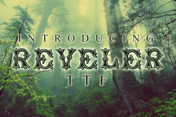 Reveler: The Retro Nature Typeface for Authentic Branding