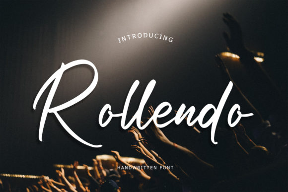 Rollendo: The Handwritten Typeface for Modern Campaigns