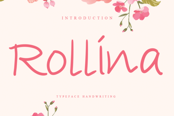 Rollina: The Modern Script Handwritten Font for Makers
