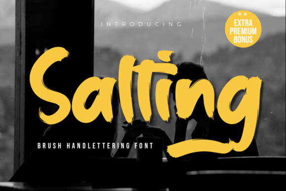 Salting: The Hand-Drawn Typeface for Modern Digital Brands