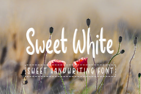 Sweet White: The Handwritten Font for Polished Brand Identity