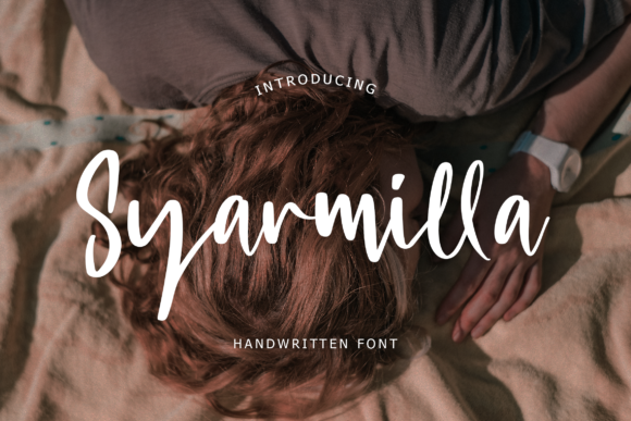 Syarmilla: A Modern Handwritten Font for Elegant Branding