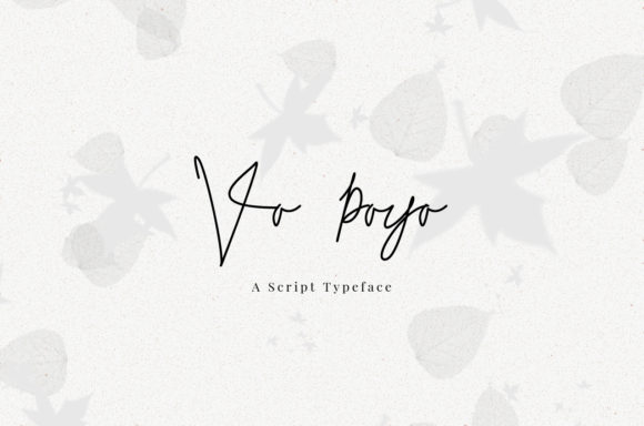 Va Paya: A Unique Handwritten Typeface for Editorial Design