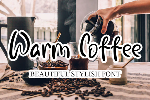 Warm Coffee: A Quirky Handwritten Typeface for Modern Web Design