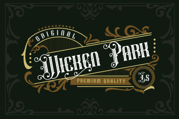 Wicken Park: A Classic Blackletter Typeface for Editorial Design