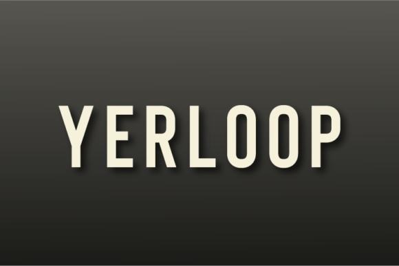 Yerloop: The Elegant Sans Serif Font for Handmade Creators